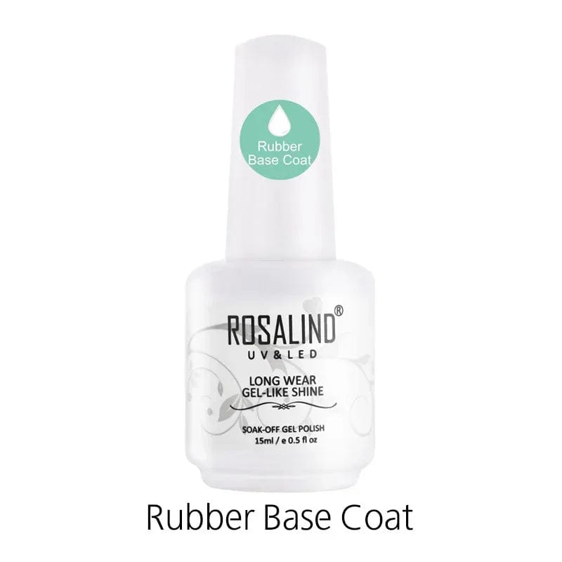 Base coat gel UV rubber renforcée semi-permanent ROSALIND - Nolivia