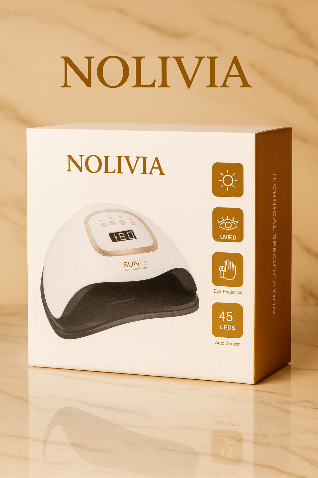 Lampe UV/LED Professionnelle pour Ongles