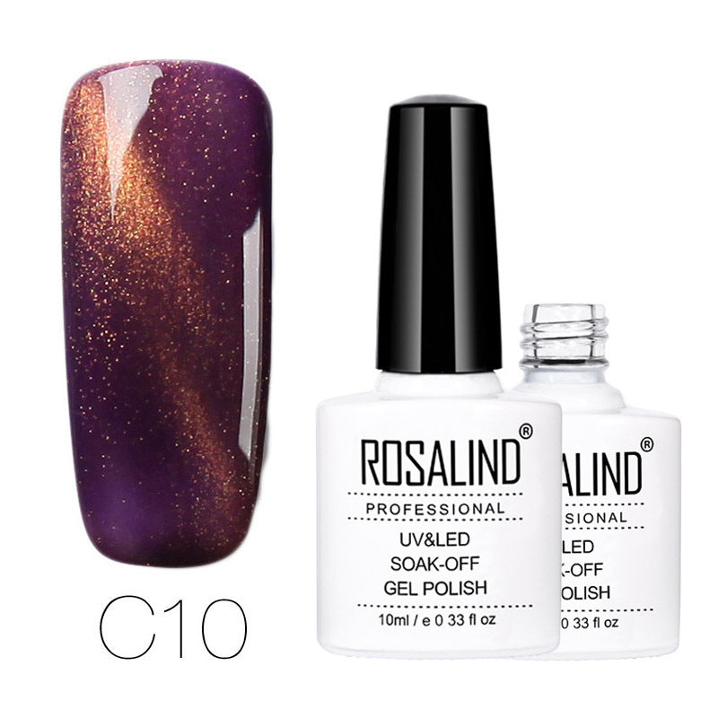 Vernis Semi-Permanent Cat Eye — C01 Bleu Nuit Nolivia.fr