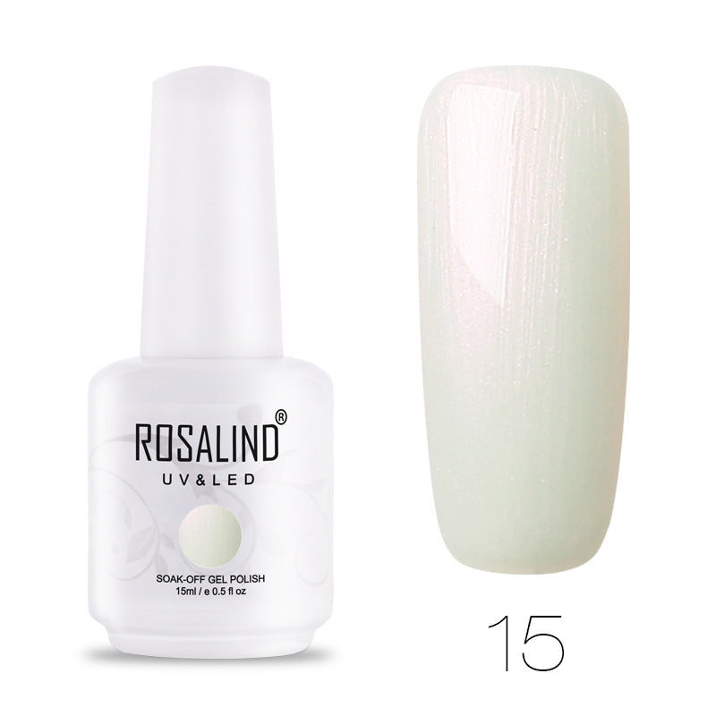 Vernis Semi-Permanent Blanc Nacré – Rosalind #15 Nolivia.fr