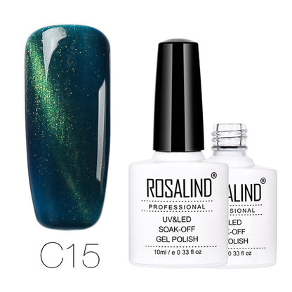 Vernis Semi-Permanent Cat Eye — C01 Bleu Nuit Nolivia.fr
