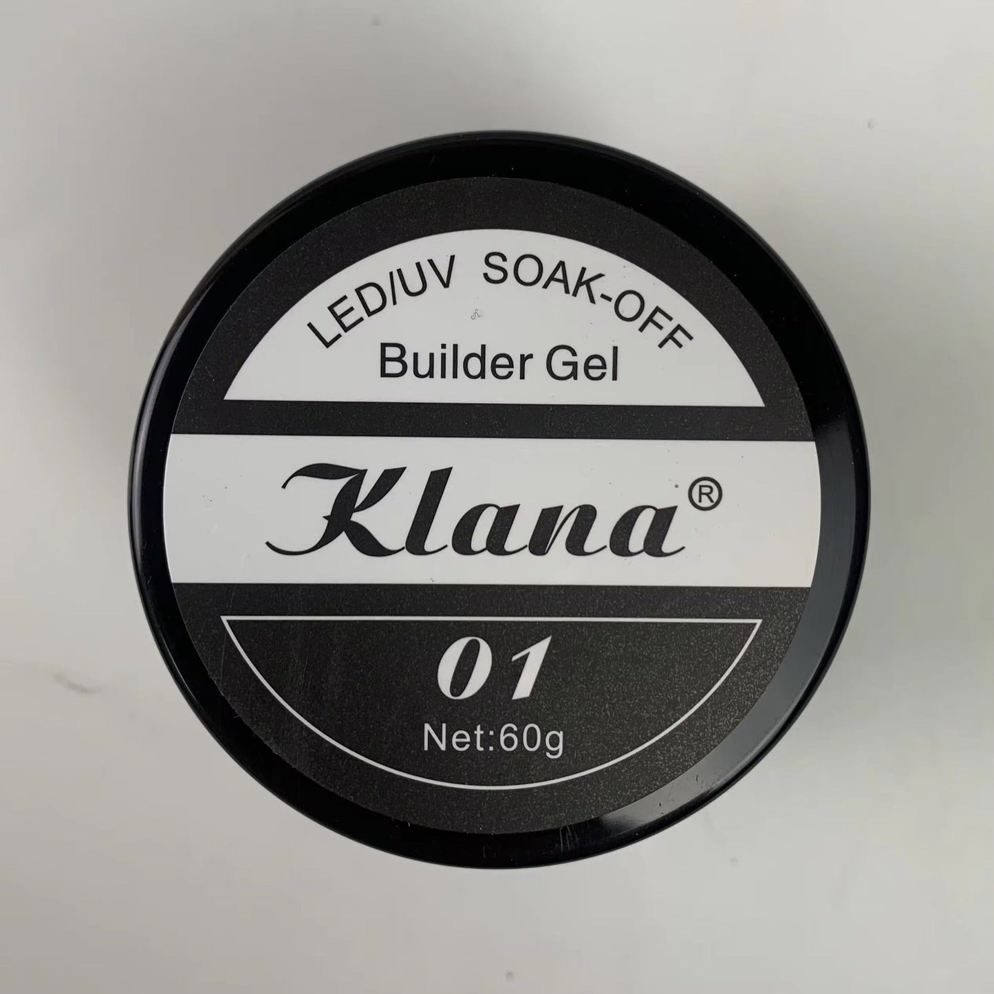 Gel UV Klana Builder Gel – Clear #01 (60g) Nolivia.fr