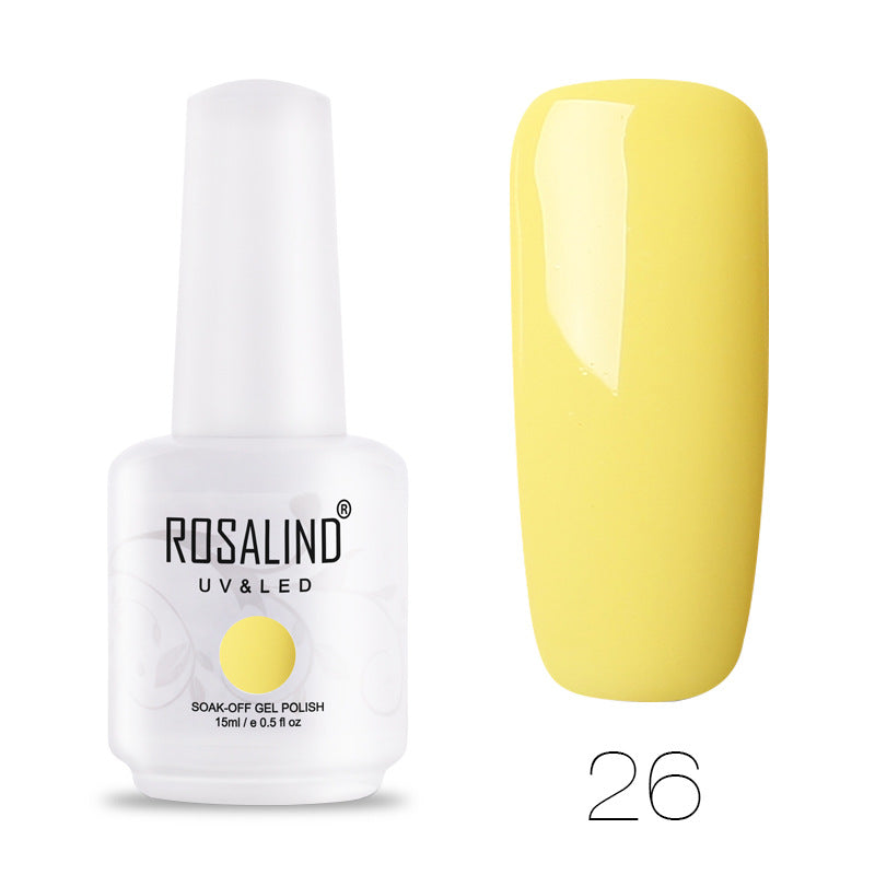 Vernis Semi-Permanent Jaune Soleil – Rosalind #26 Nolivia.fr