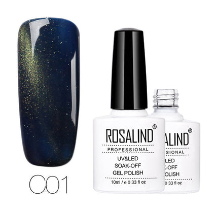 Vernis Semi-Permanent Cat Eye — C01 Bleu Nuit Nolivia.fr