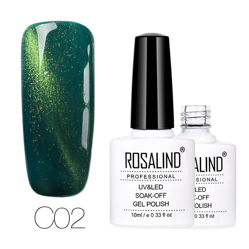 Vernis Semi-Permanent Cat Eye — C01 Bleu Nuit Nolivia.fr