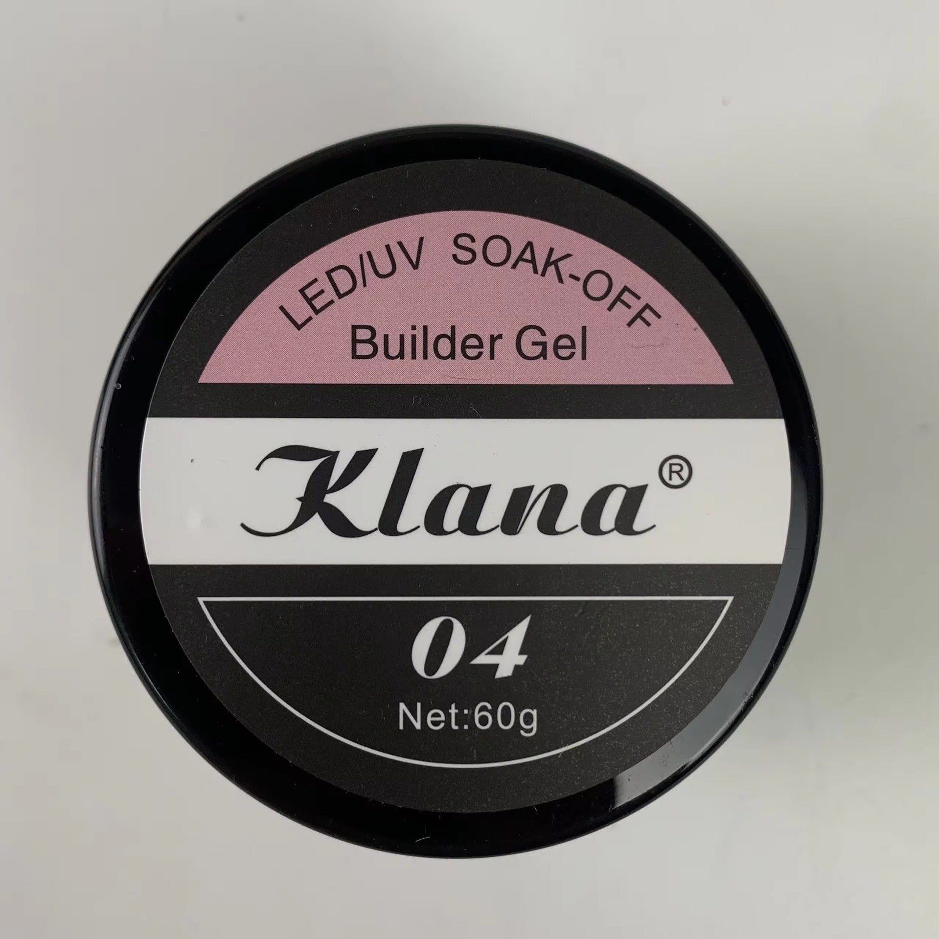Gel UV Klana Builder Gel – Nude Pink #04 (60g) Nolivia.fr