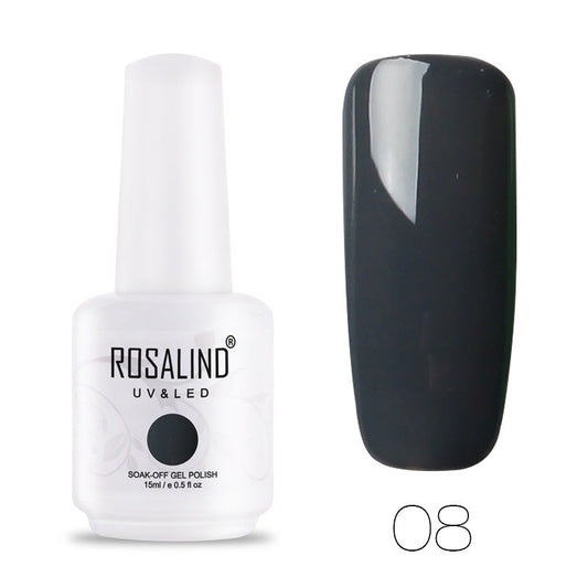 Vernis Semi-Permanent Noir Anthracite – Rosalind #08 Nolivia.fr