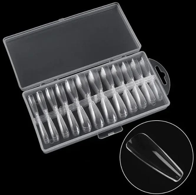 Capsules américaines coffin 240 pièces - faux ongles full cover Nolivia