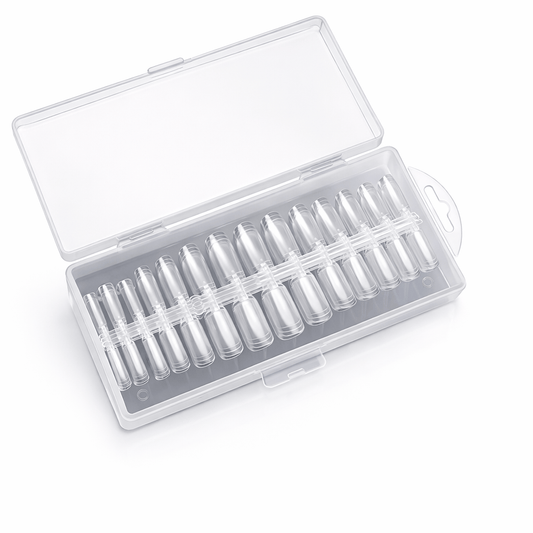 Capsules américaines square 240 pièces - faux ongles carrés Nolivia