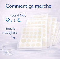 Patchs Anti-Boutons Transparents – 240 patchs