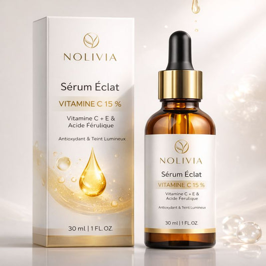 Vitamine C + E & Acide Férulique – Antioxydant & Teint Lumineux