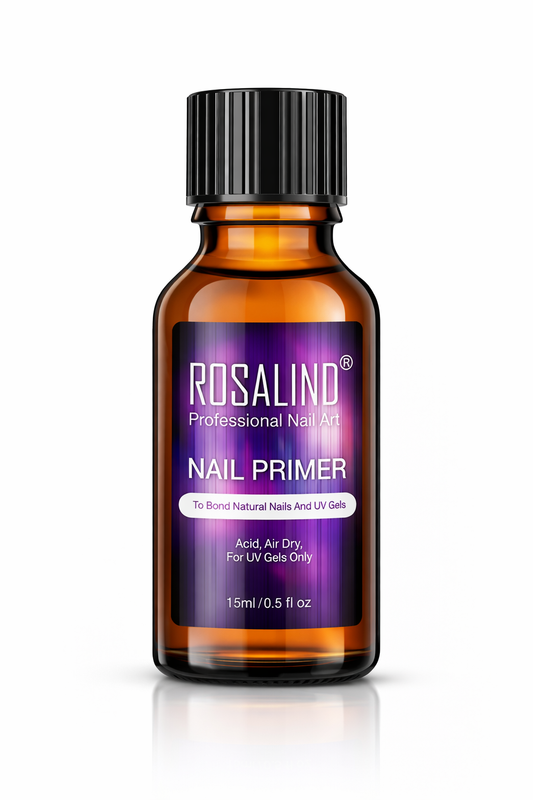 Primer Ongles Professionnel – Gel Primer UV pour Vernis Semi-Permanent, Gel UV et Extensions d’Ongles