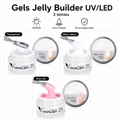 Kit Gel UV Complet – Résultat Salon à Domicile Nolivia.fr