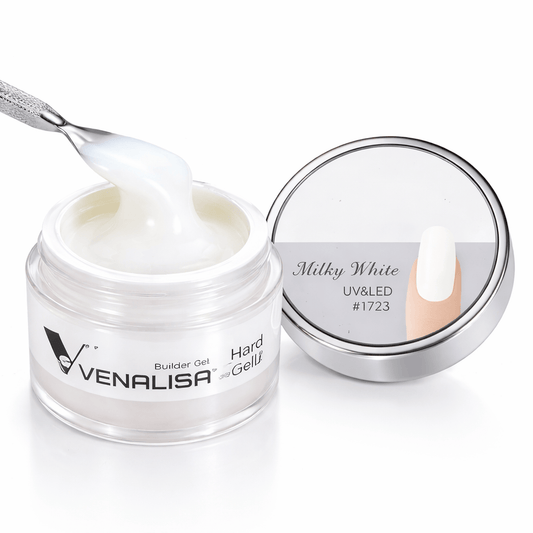 Gel UV milky white blanc laiteux construction ongles Nolivia