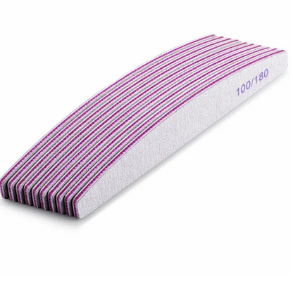 Préparez vos ongles comme une professionnelle avec nos limes ongles grain 100/180. Idéales pour préparer l’ongle naturel avant une pose en gel UV, capsules ou vernis semi-permanent.
✓ Grain 100 — limage et mise en forme
✓ Grain 180 — finition et lissage
✓ Compatible gel UV, capsules, acrylique
✓ Résultat salon à domicile