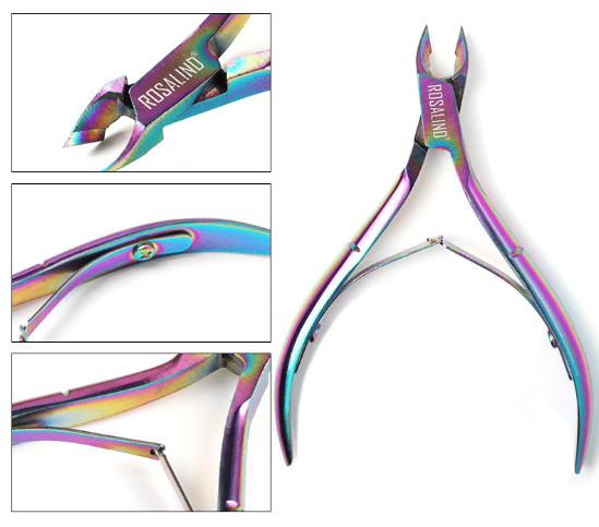 Pince coupe-cuticules professionnelle acier inoxydable Nolivia